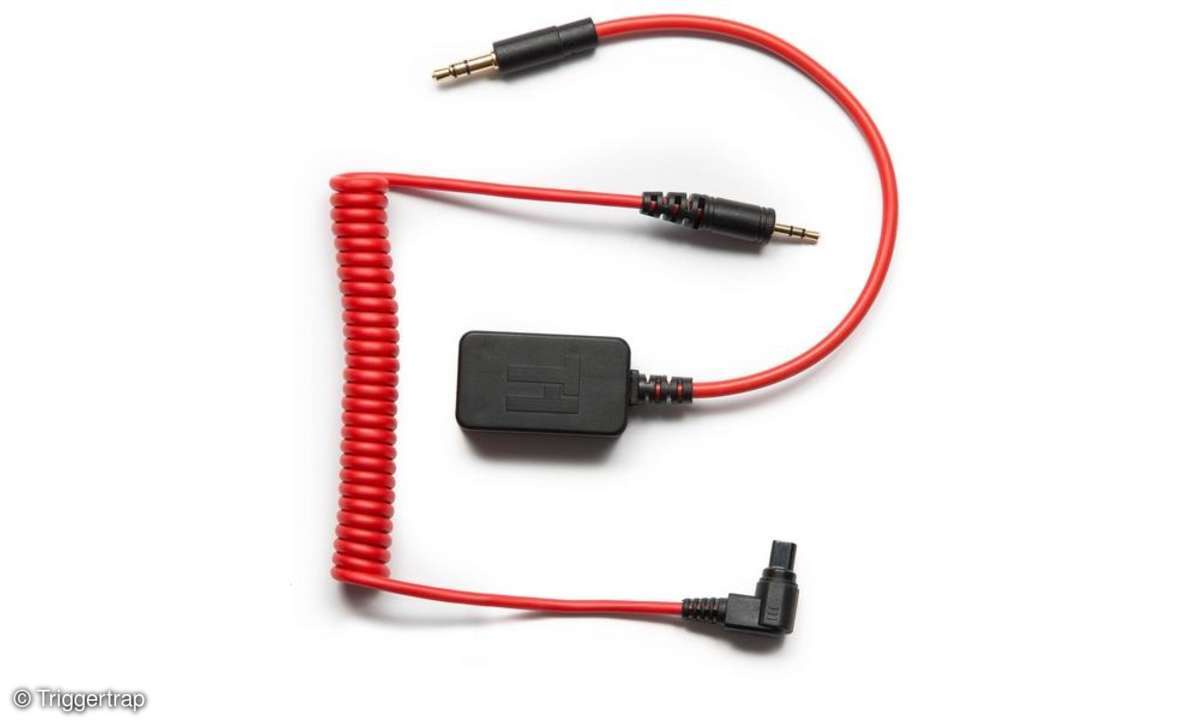 triggertrap, kabel, spiralkabel