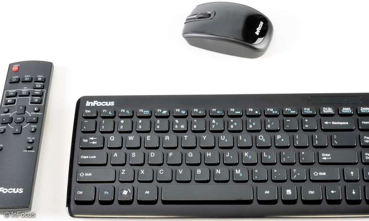 tastatur, maus, fernbedienung, wireless