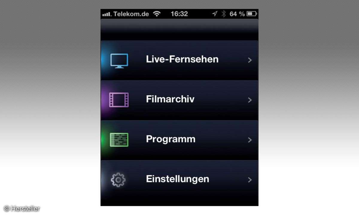 elgato, menü, app sat-ip