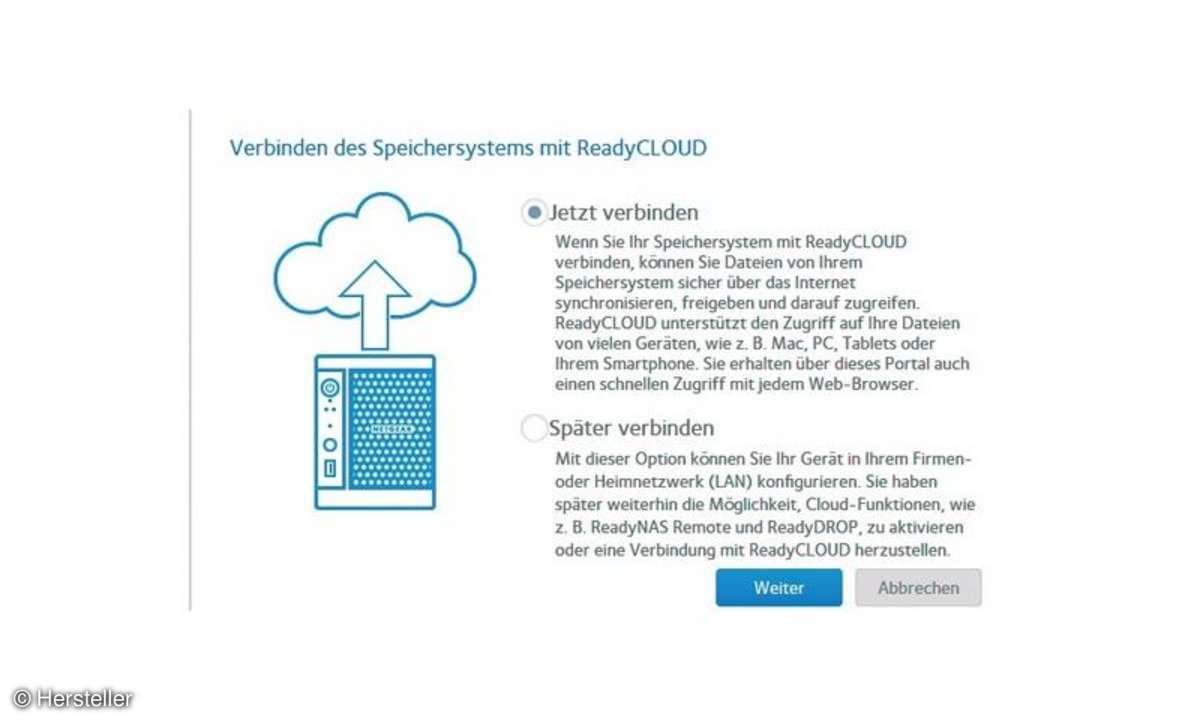 NAS, ReadyCLOUD, Netgear