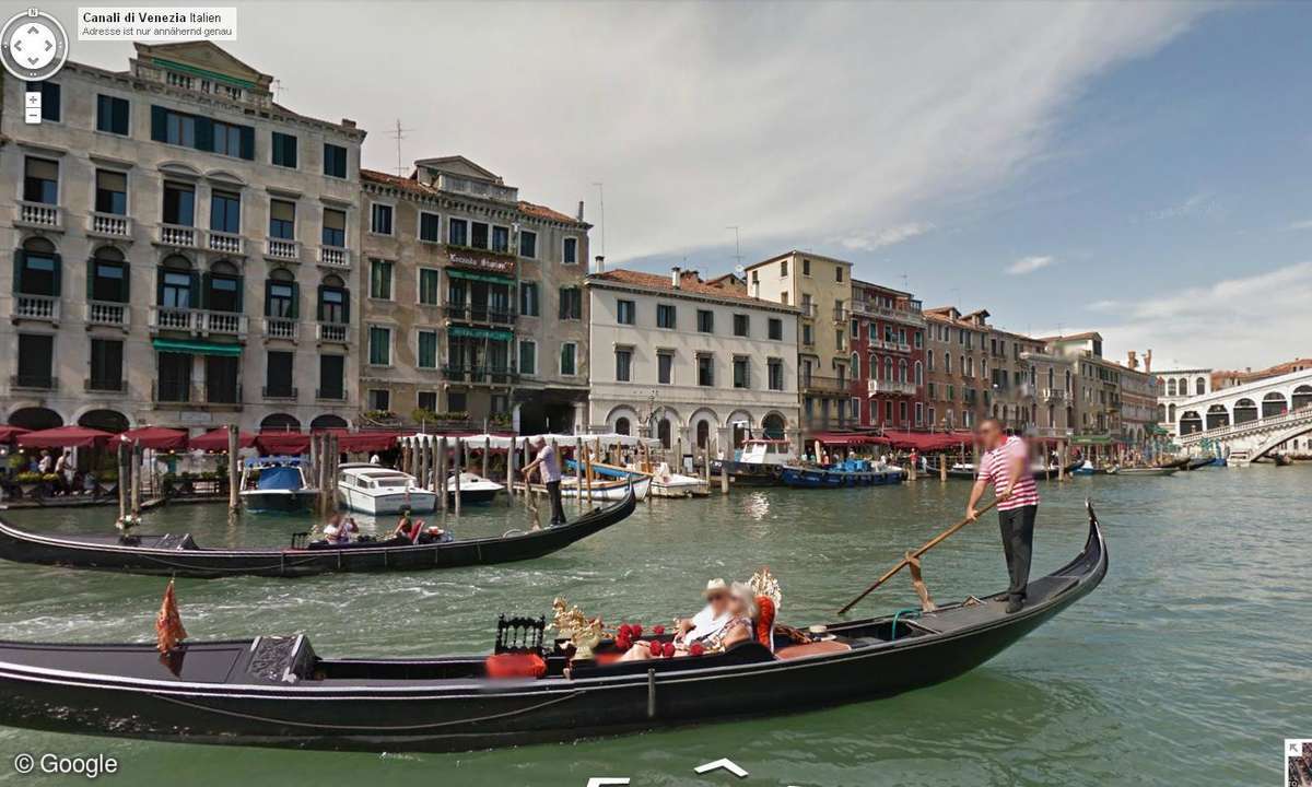 Google Street View,Venedig