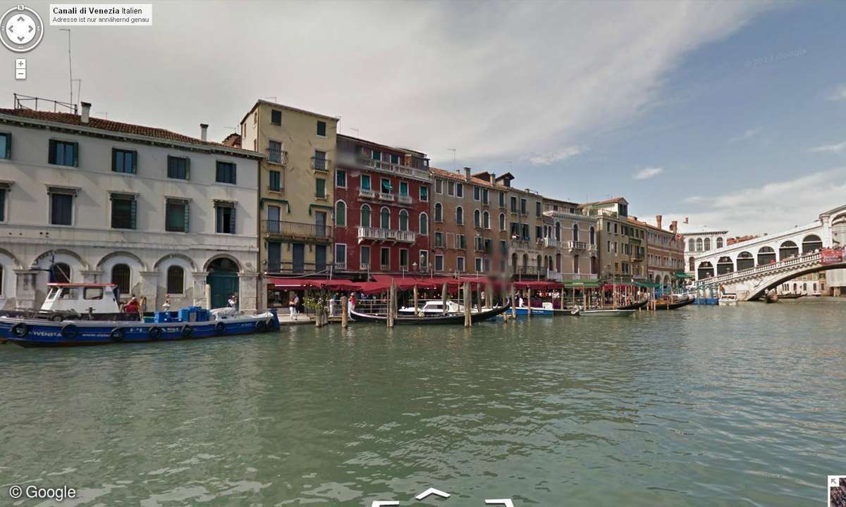 Google Street View,Venedig