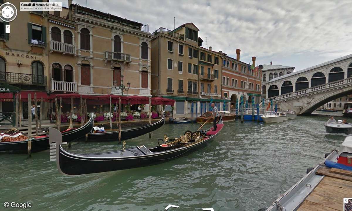 Google Street View,Venedig