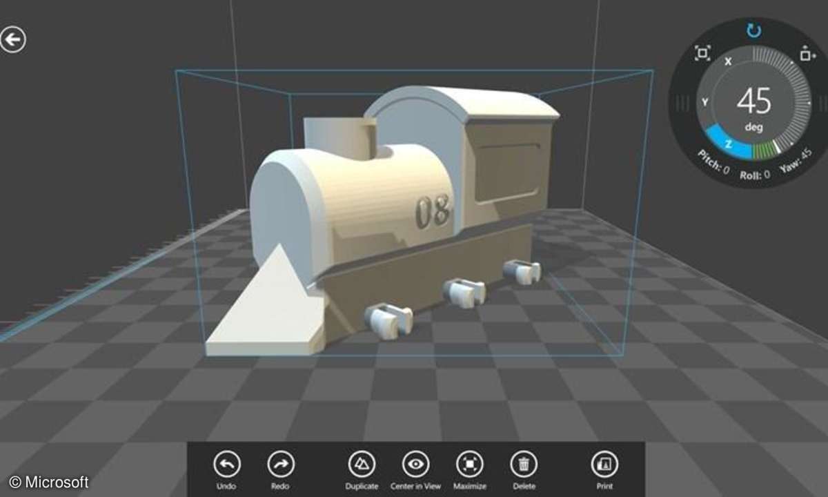 3D, Windows 8, Modelling, Drucken, 3D Builder