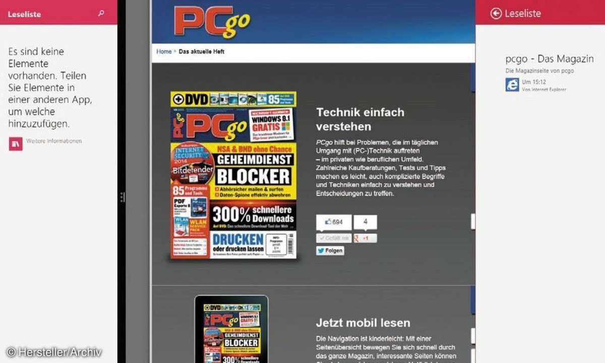 Microsofts neue App