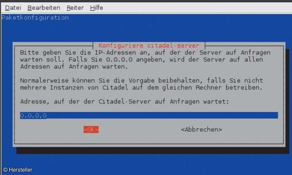 Raspberry Pi, Citadel, IP