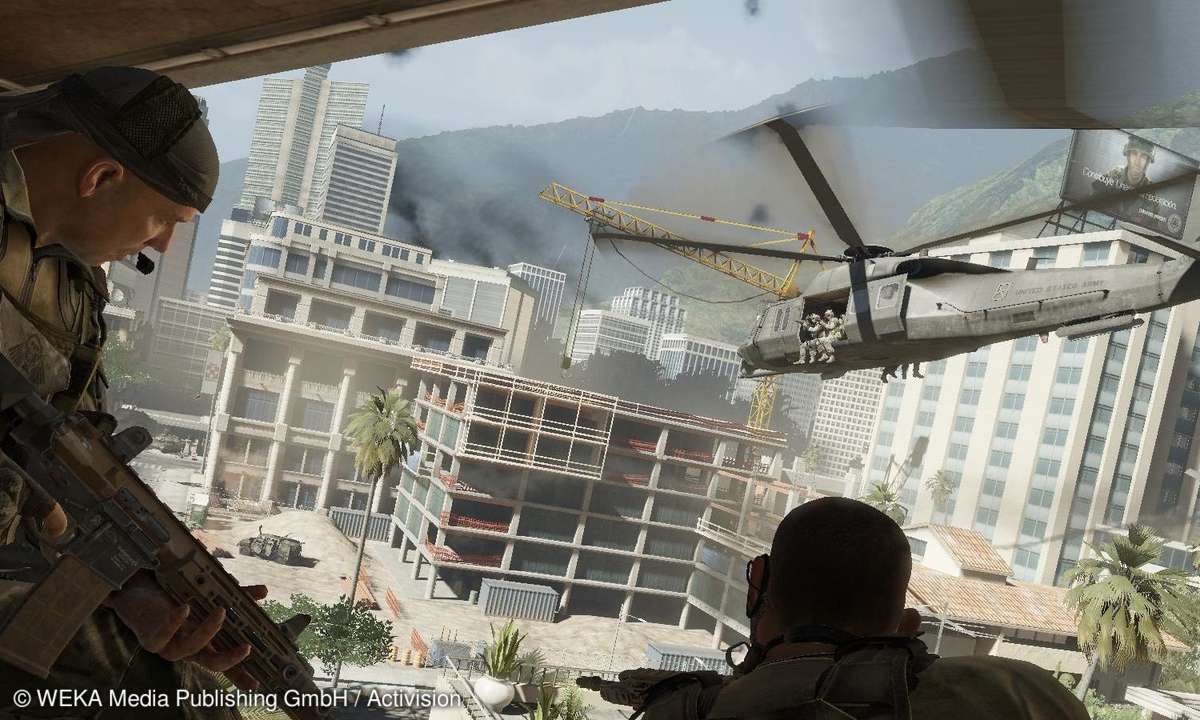 Call of Duty: Ghosts im Test - Das Spiel folgt der Tradition. Sie bekommen Hollywood-Bombast und veraltete Technik.