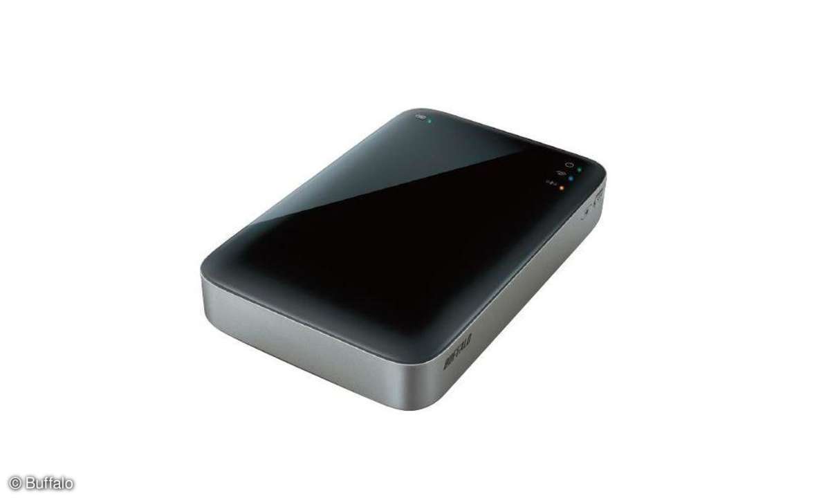 WLAN-Festplatte Buffalo