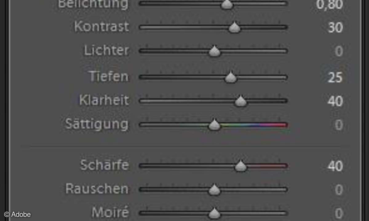photoshop klarheit schärfe