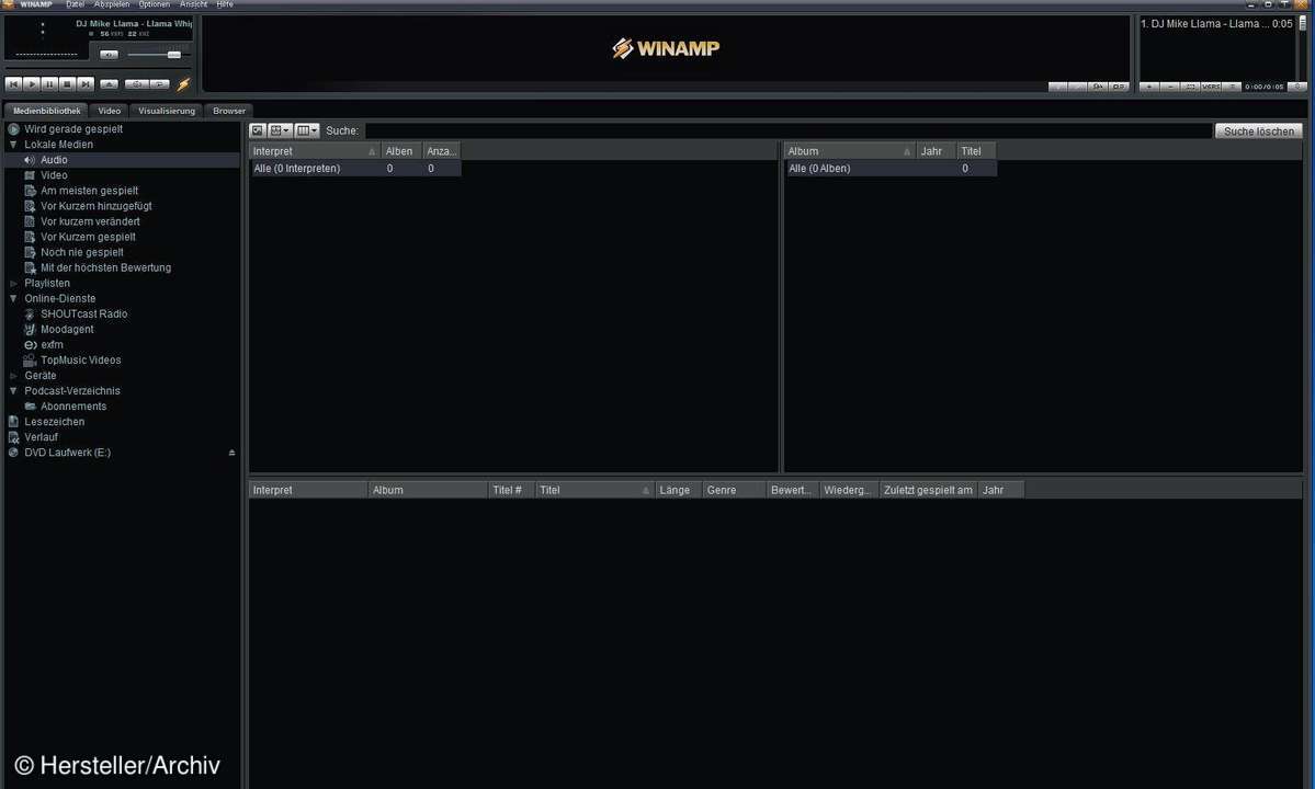 WinAmp Music Player