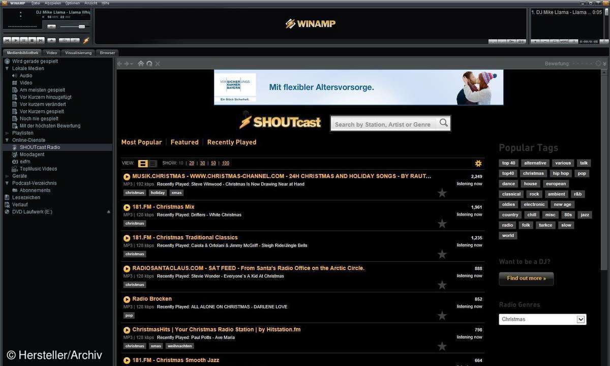 WinAmp Radio