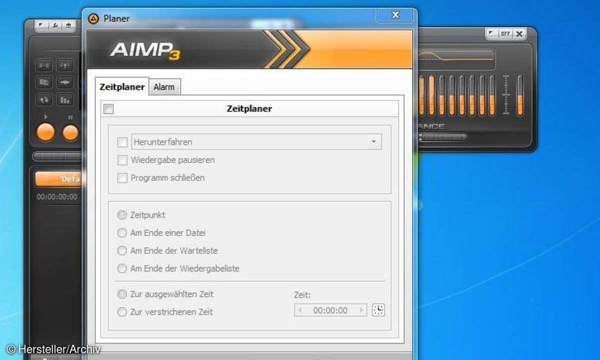 AIMP 3 Zeitplaner & Alarm