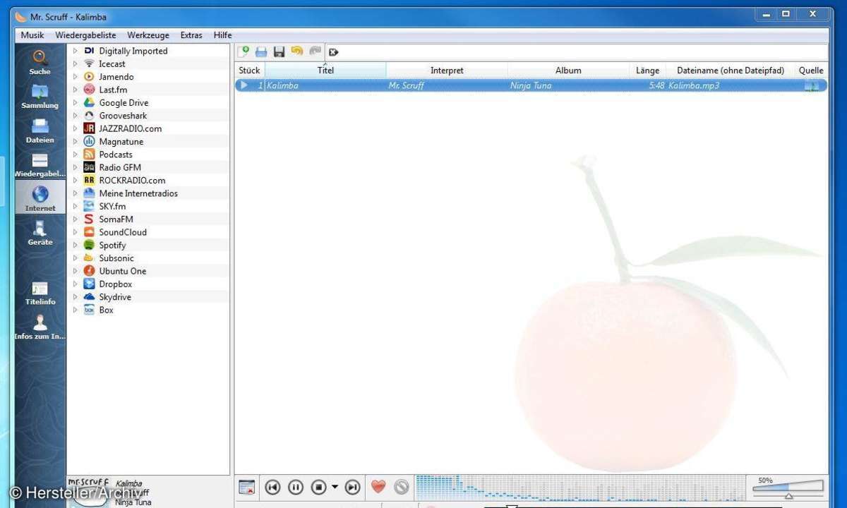 Clementine Media Player