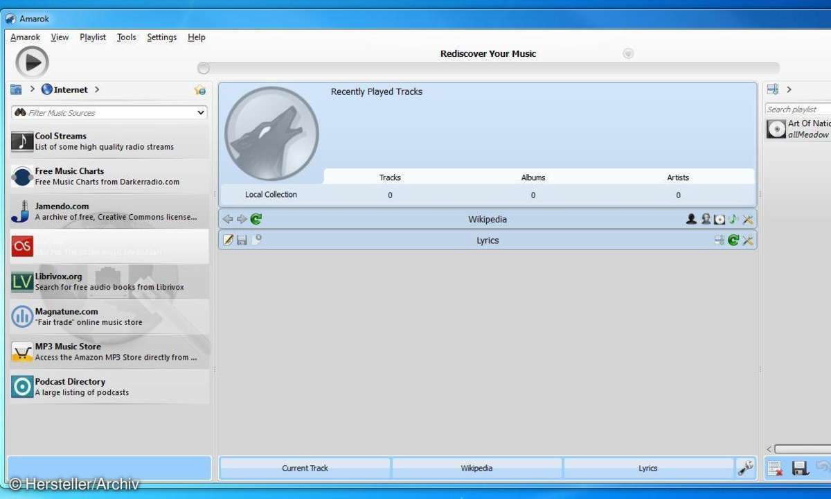 Amarok Music Player