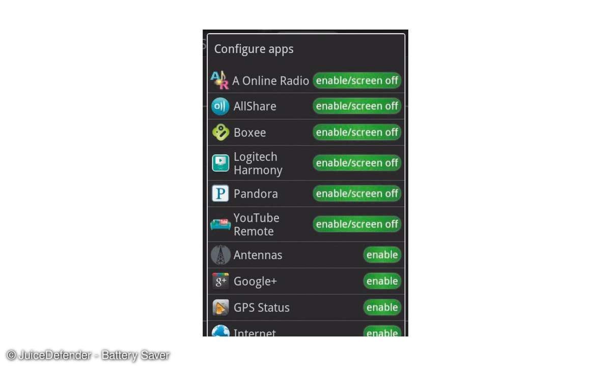 JuiceDefender - Battery Saver