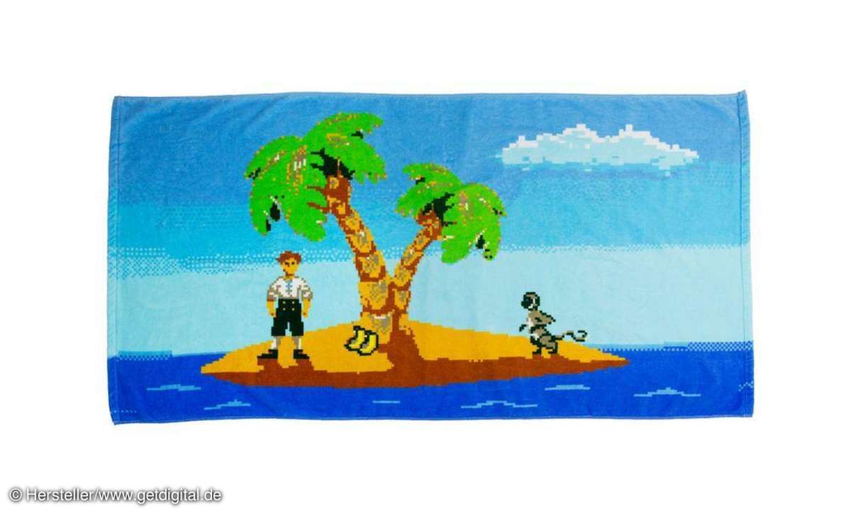 Monkey Island Handtuch