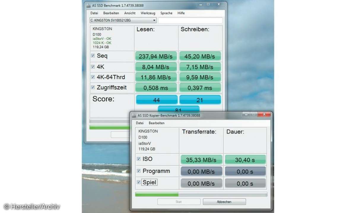 AS SSD Benchmark