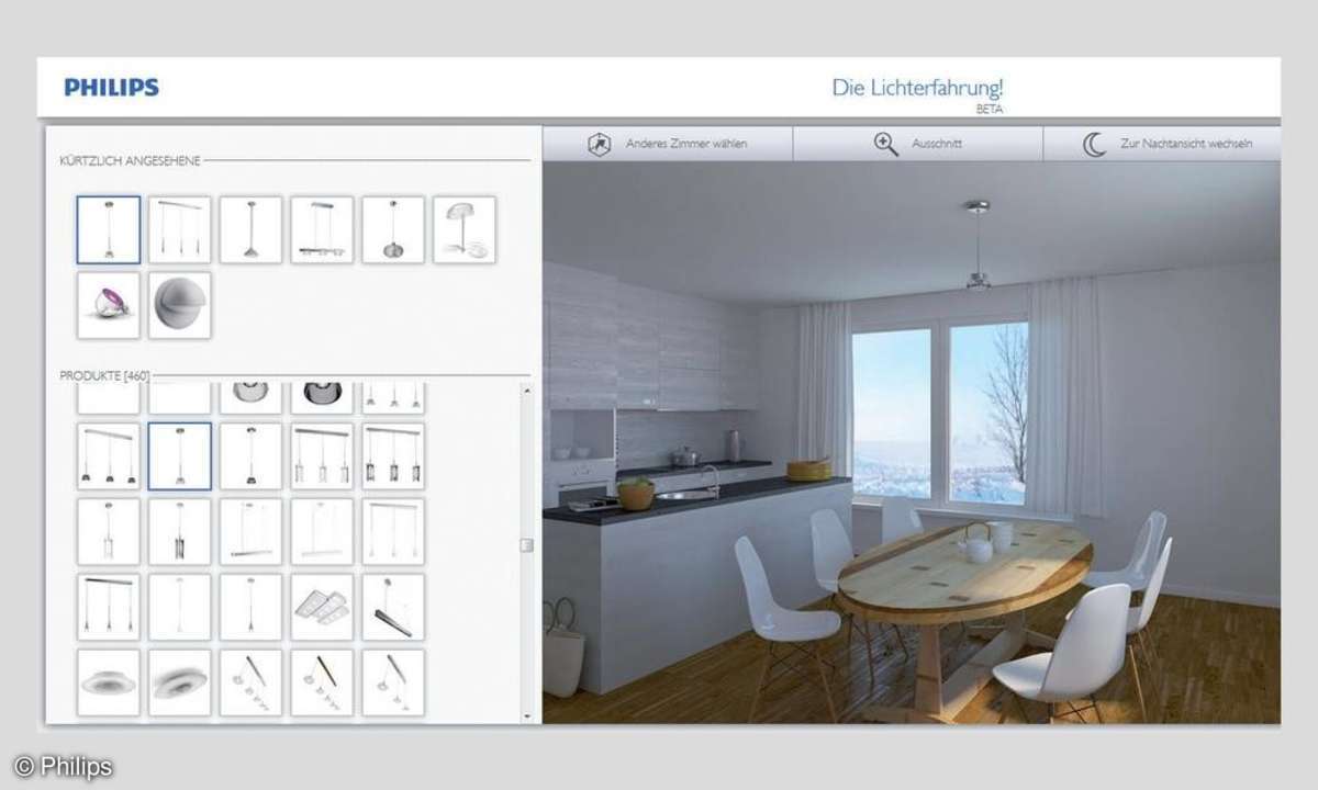 Philips Home Lighting Designer Screenshot