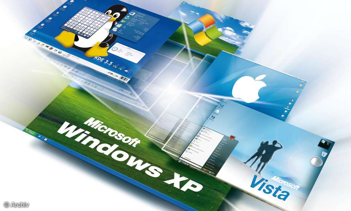Betriebssystem Windows Linux Virtualisieren
