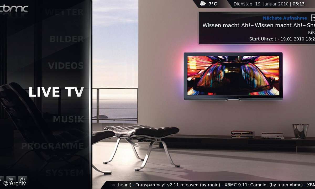 Perfekter HTPC mit VDR und XBMC