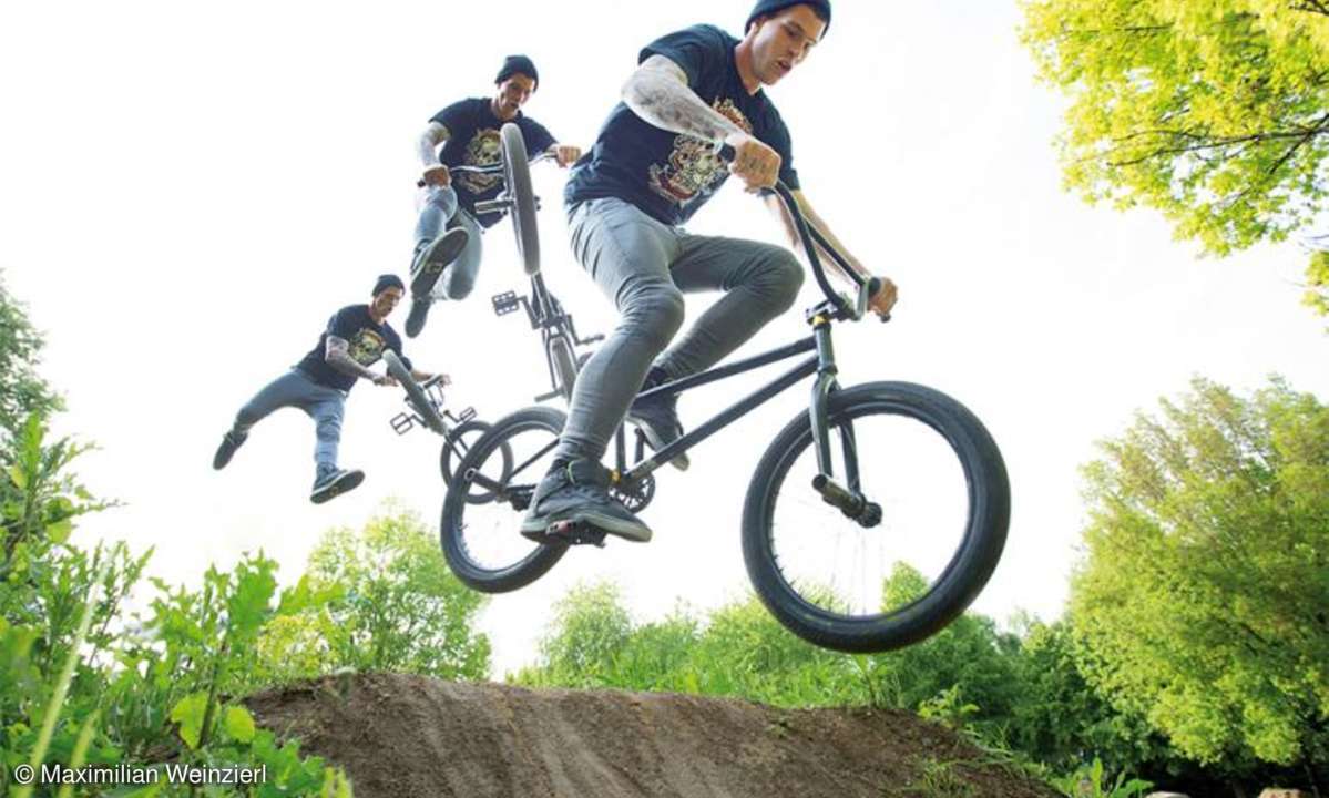BMX-Jumps mit Stephan Götz