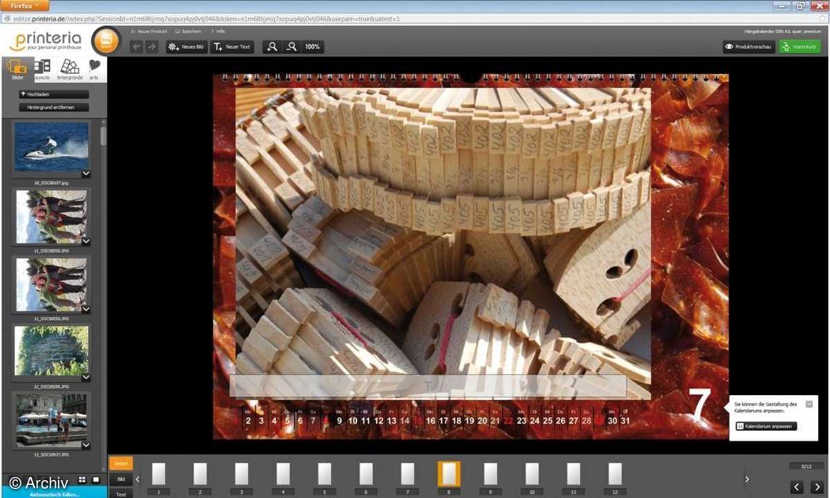 Printeria Fotokalender