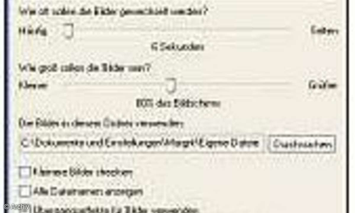 XP: Mit Bildern arbeiten