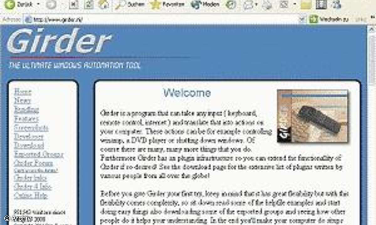 Fernbedienung: Hard-/Software