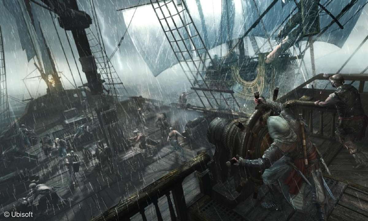 Assassin's Creed 4 Schiffskampf
