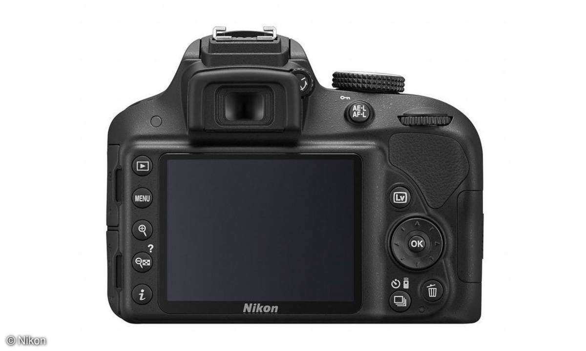 Nikon D3300 - Rückseite Display