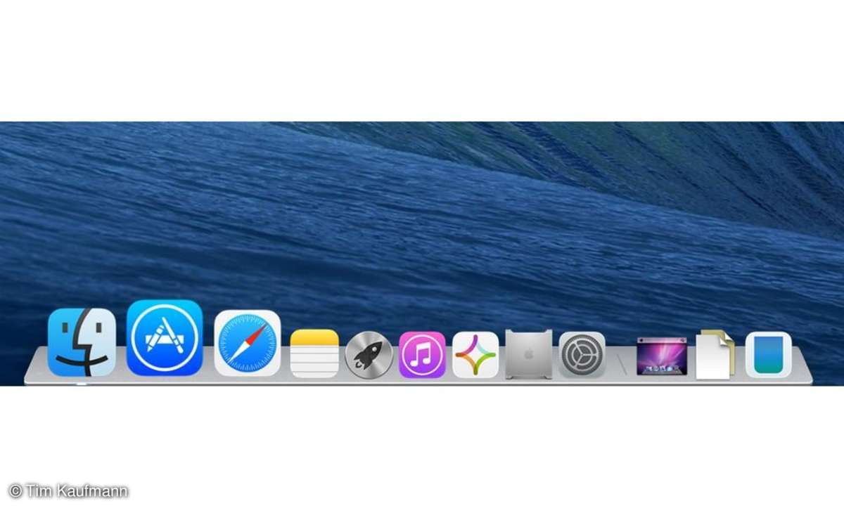 Desktop Icons im Mac OS X-Look