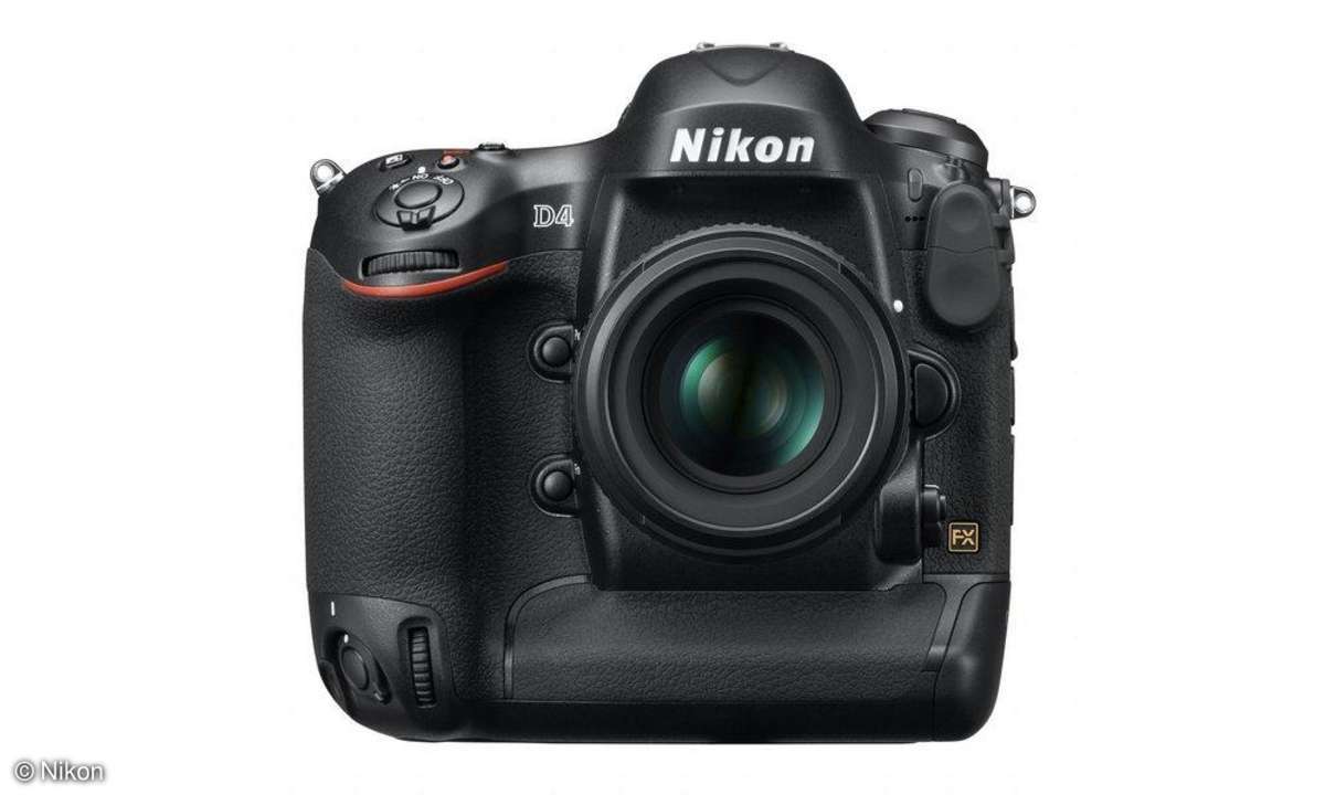Nikon D4 - vorne