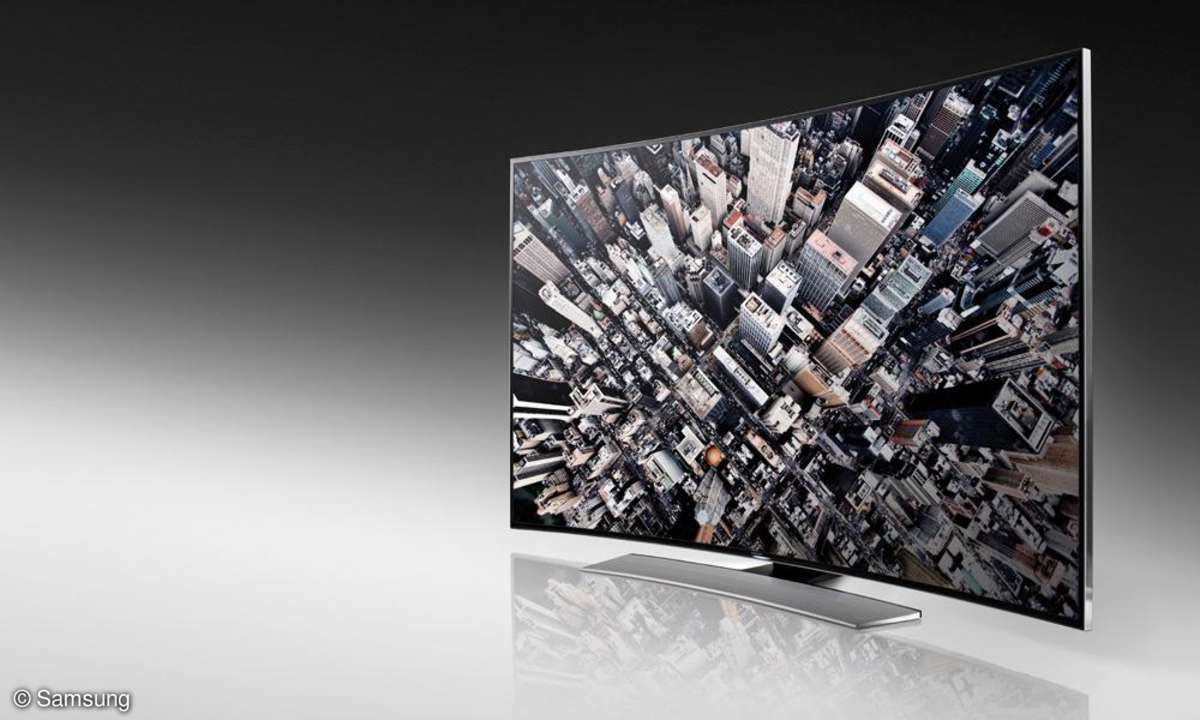Curved UHD-TV