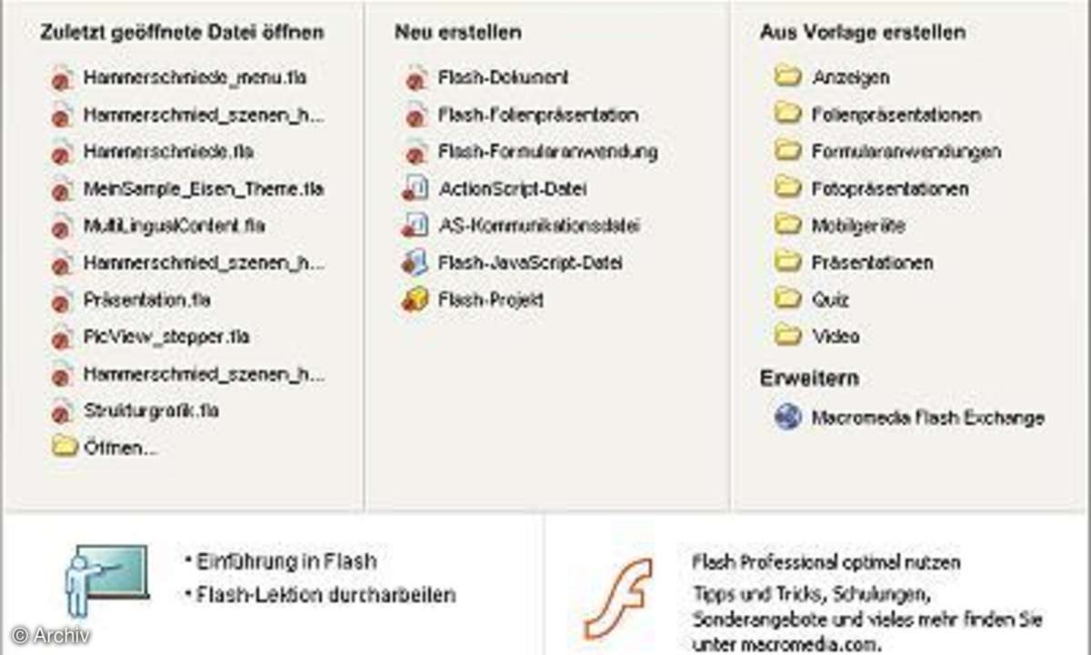 Professionell Präsentieren mit Flash MX