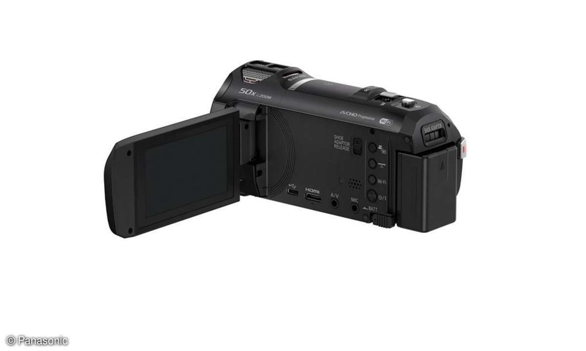 panasonic, camcorder, v750