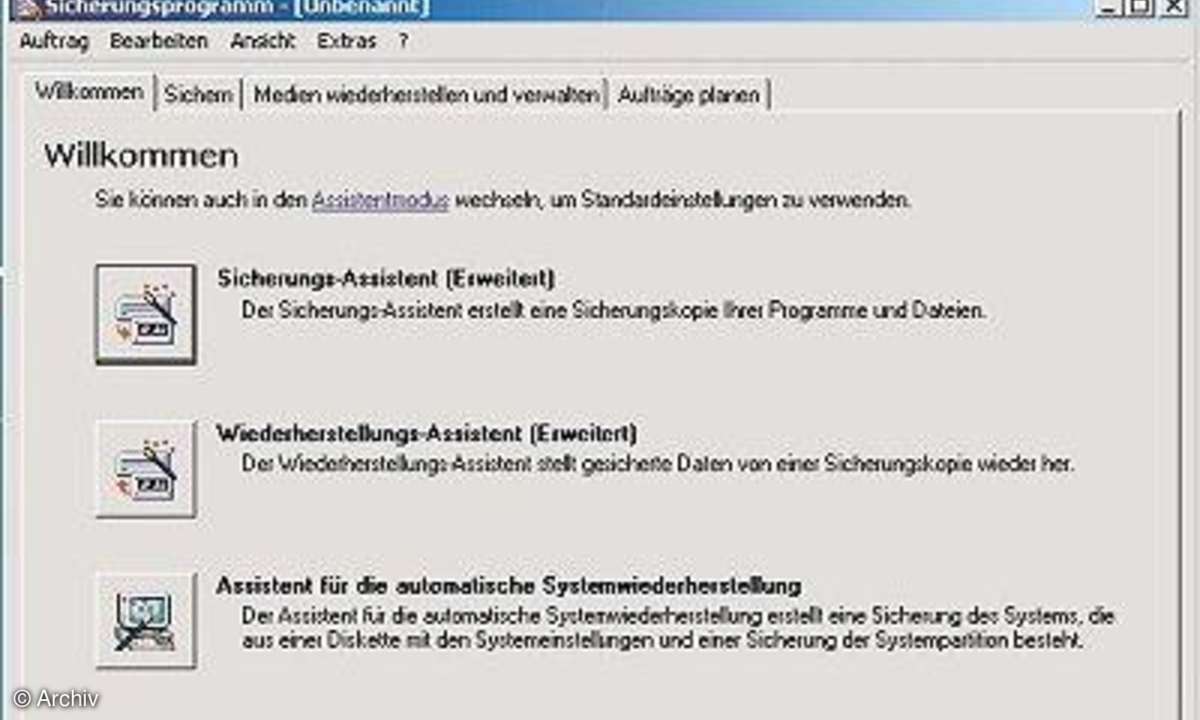 Aus XP Home wird XP Pro