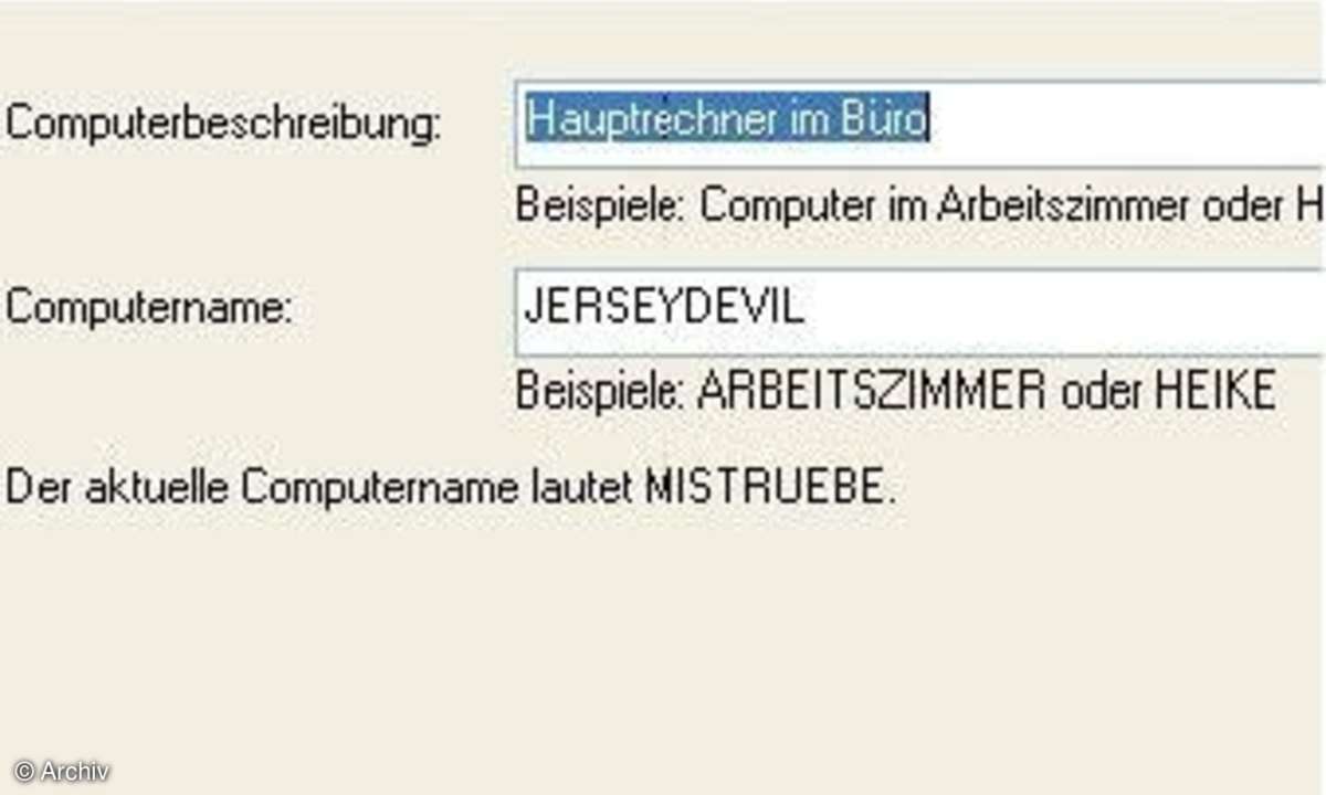Alte PC: Vernetzen