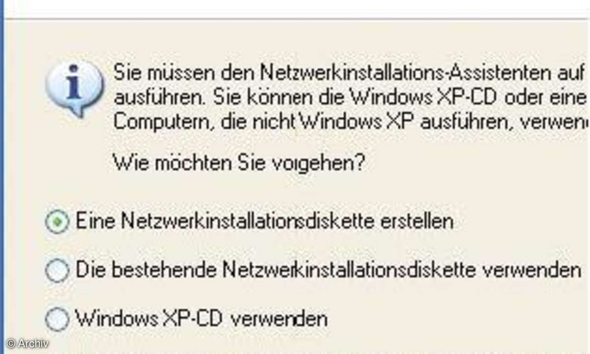 Alte PC: Vernetzen