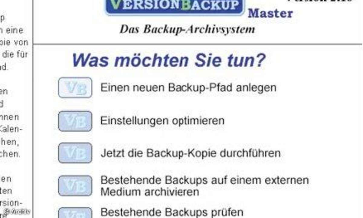 VersionBackup