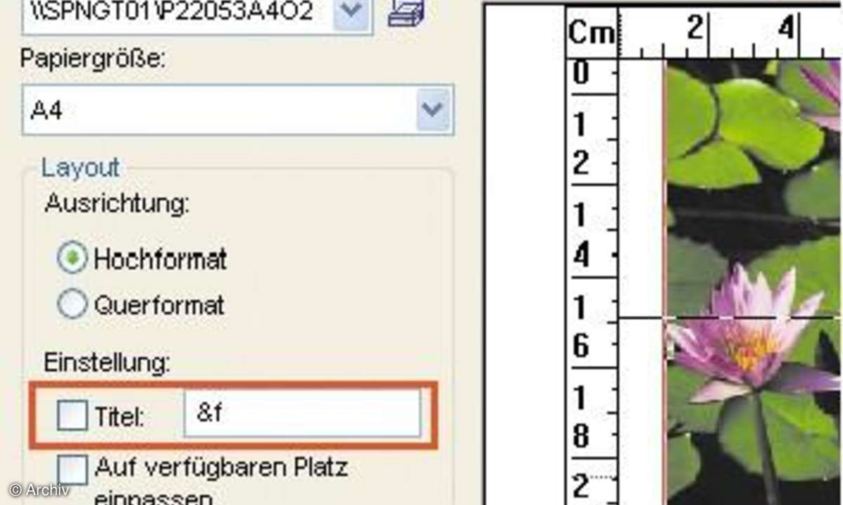 Fotokalender mit PhotoImpact
