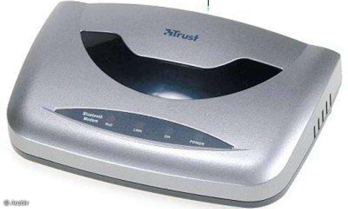 Drahtlose Verbindung mit Bluetooth