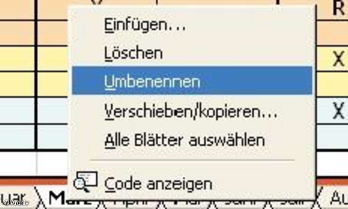 Excel: Den Bowling- König finden
