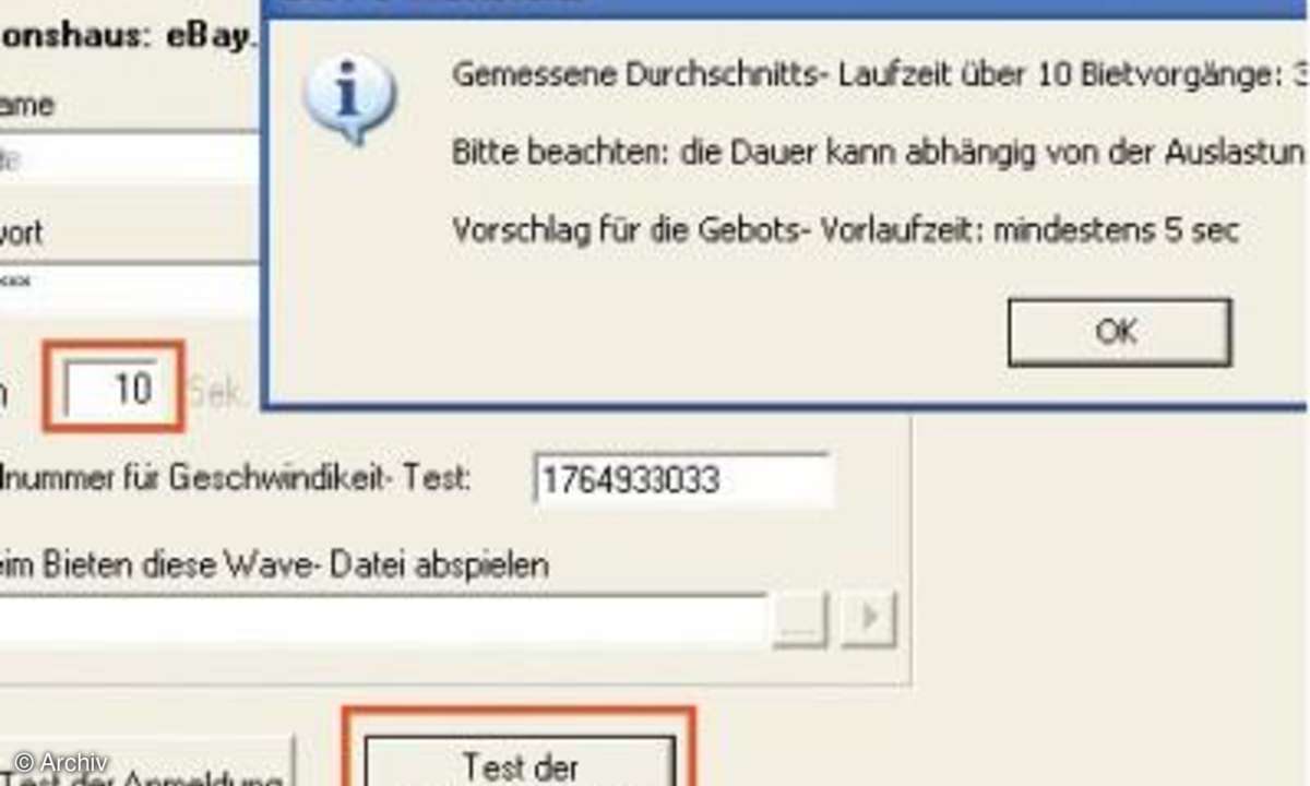 Schneller Bietagent