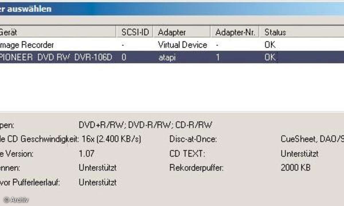 Brenner-Firmware aktualisieren