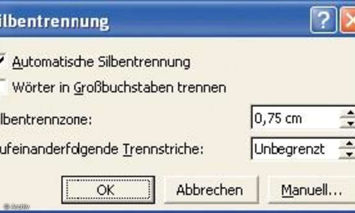 Office: Hilfe per Mausklick