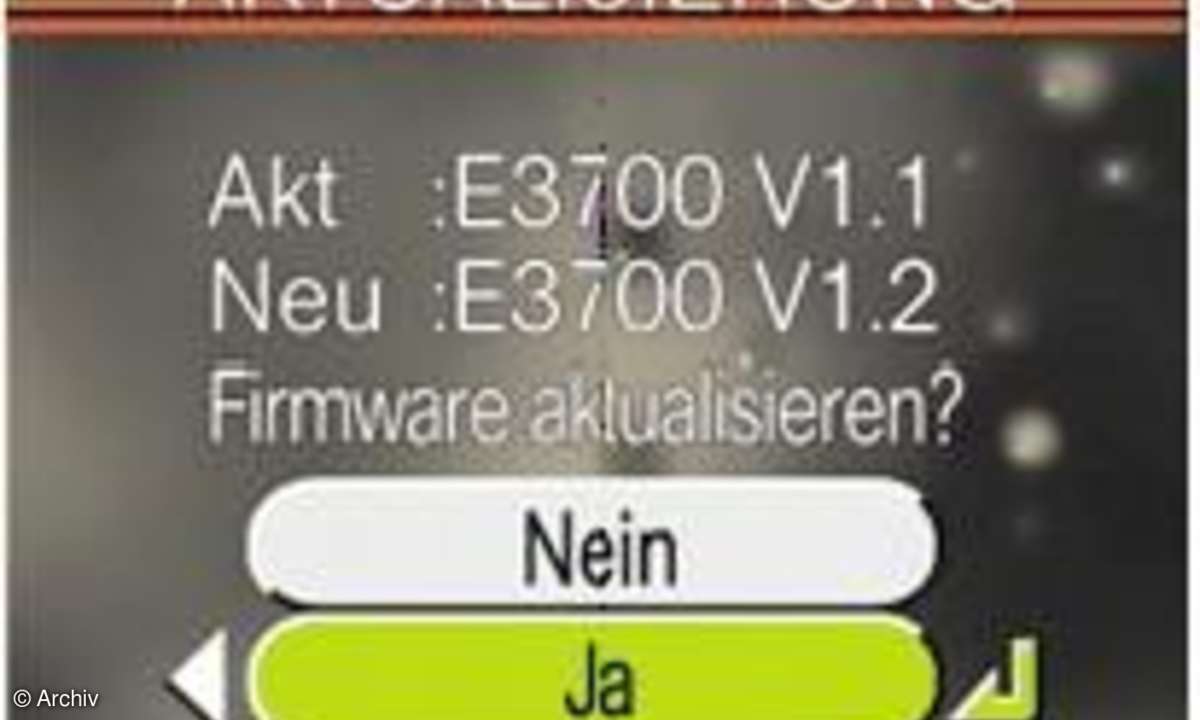 Firmware-Update für Digitalkameras