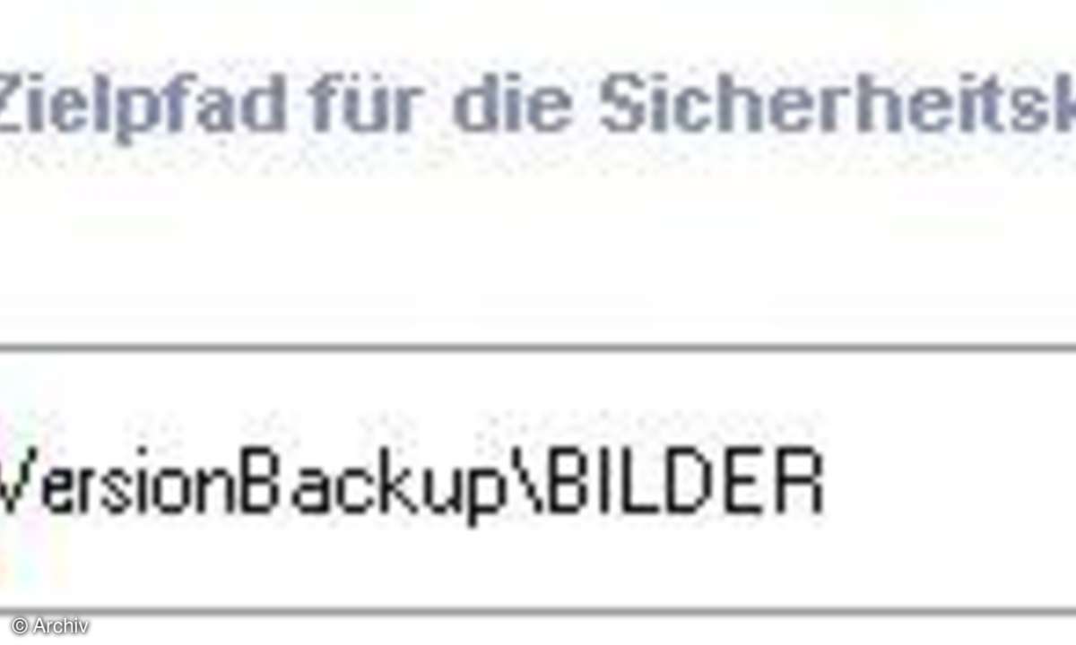 Backup-Tool: VersionBackup 2.11