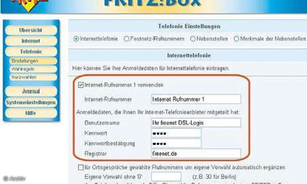 Einfach online telefonieren