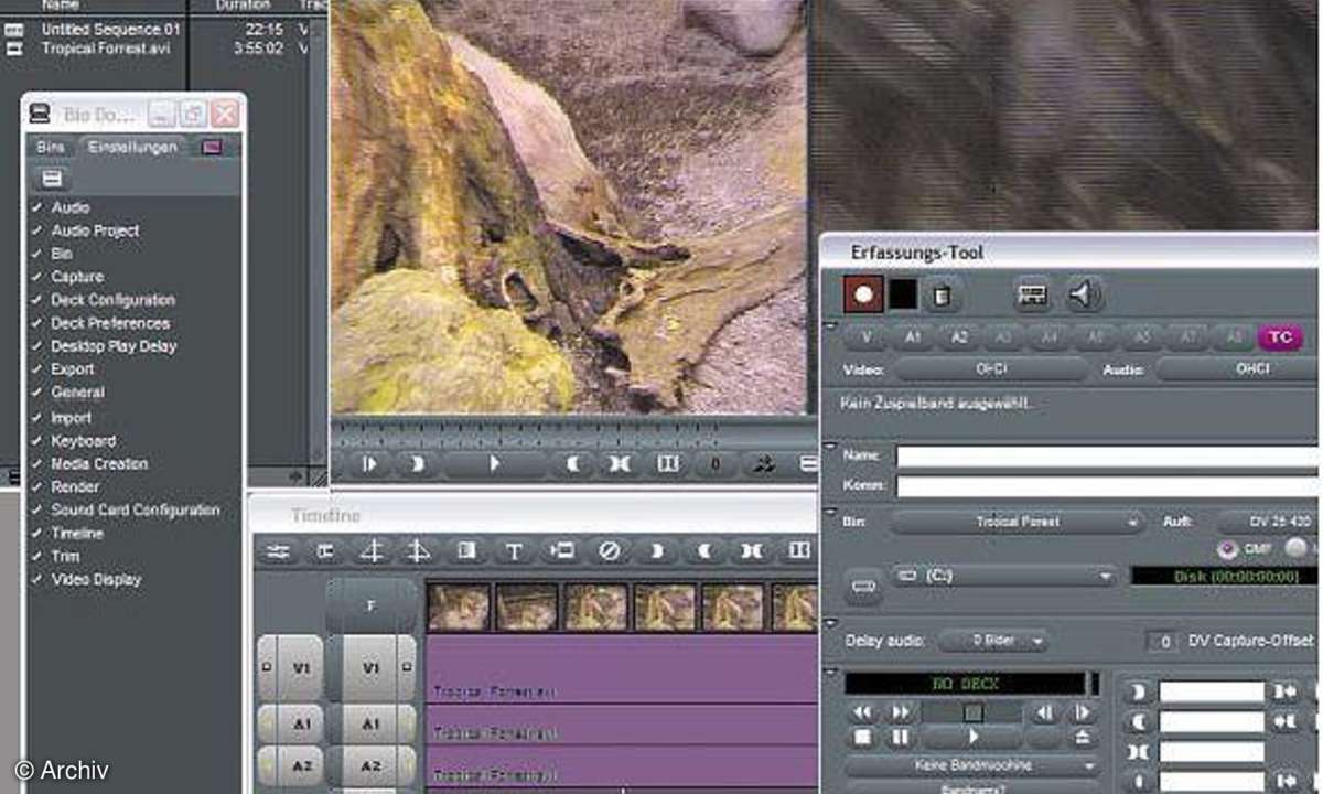 Eigene Filme mit Avid Free DV