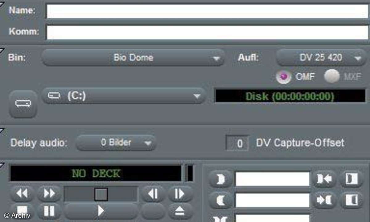 Eigene Filme mit Avid Free DV